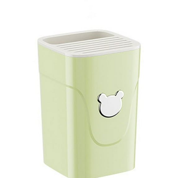 Yonrjhukm Multi-functional Kitchen Knife Block Organizer, Durable Plastic Utensil Storage for Knives, Scissors, Spatulas, and Spoons, Mess-Free Kitchen Solution