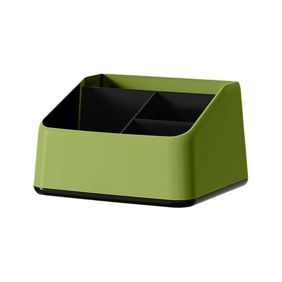 Yonrjhukm Multifunctional Desk Organizer, Slant Insertion Pen Rack, Large Capacity Storage Box for Stationery, Office Supplies, and Cosmetics, Stylish Desktop Storage Solution