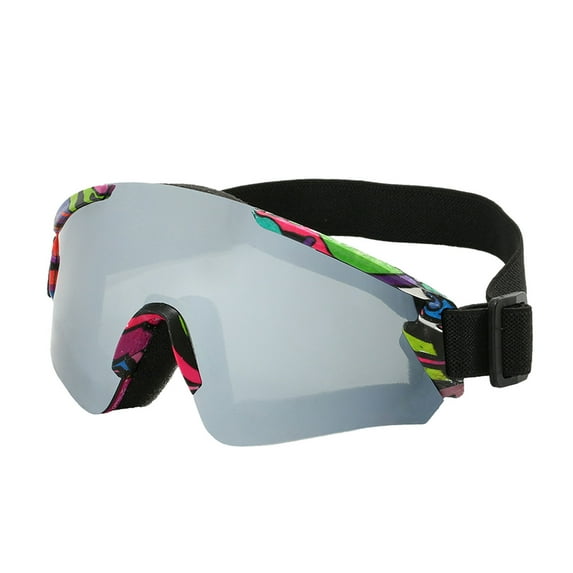 Yonrjhukm Outdoor Windproof Ski Goggles, Antis UV Protection, High Definition Anti-Fog Lens, Comfortable Fit for Men and Women, Winter Sports Essential