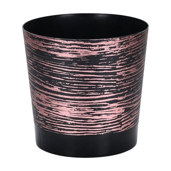 Yonrjhukm Plastic Flower Pot, Floral Indoor Outdoor Rose Planter for Personalized Gardening, Sturdy and Lightweight Design with Drainage Holes, Ideal for Home and Garden Decoration