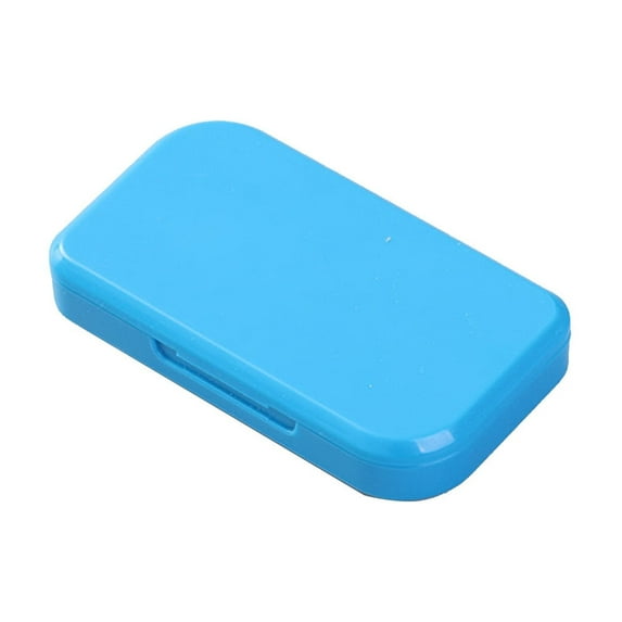 Yonrjhukm Portable Drying VC Storage Box, Double-Layer Sealing Ring, 6 Compartments, Travel-Friendly Container for Vitamins, Small Items, Ideal for Outdoor Activities and Home Use