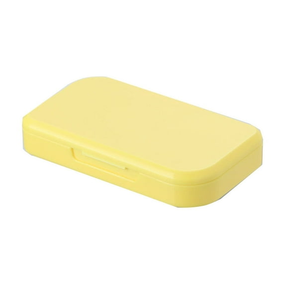 Yonrjhukm Portable Drying VC Storage Box, Double-Layer Sealing Ring, 6 Compartments, Travel-Friendly Container for Vitamins, Small Items, Ideal for Outdoor Activities and Home Use