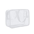 thumbnail image 1 of Yonrjhukm Portable Mesh Wash Bag, Multi-Functional Organizer for Laundry, Shower, Beach, and Sports, Durable Nylon Storage Tote with Easy-Clean Design, Ideal for Travel and Home Use, 1 of 6