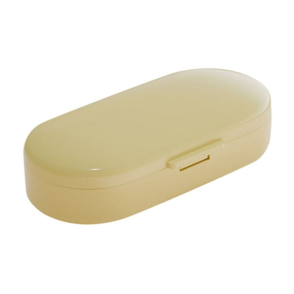 Yonrjhukm Portable Mini Light-proof Tablet Storage Box, Compact Medication Organizer with Multiple Compartments, Durable and Secure Pill Case for Travel and Daily Use