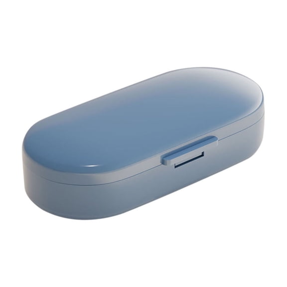 Yonrjhukm Portable Mini Light-proof Tablet Storage Box, Compact Medication Organizer with Multiple Compartments, Durable and Secure Pill Case for Travel and Daily Use