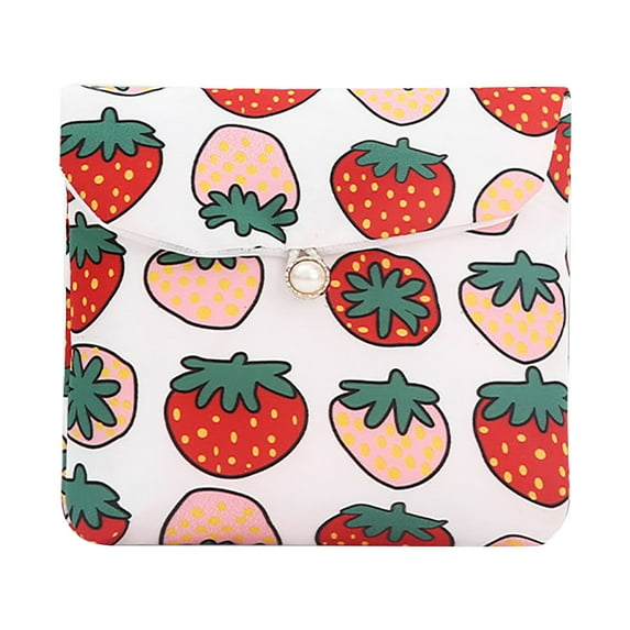 Yonrjhukm Portable Sanitary Napkin Storage Bag, Multi-functional Organizer for Menstruation, Girls, Compact, Waterproof, Easy to Carry for Panty Liners & Wet Wipes