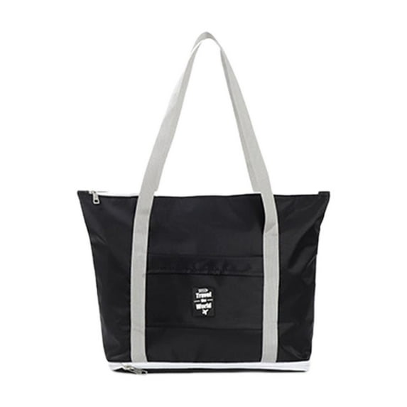 Yonrjhukm Portable Storage Travel Bag, Hand Held Luggage Bag, Foldable Oxford Cloth Storage for Trolley Case, Waterproof, Scratch Resistant, Multi-Carrying Options for Easy Travel