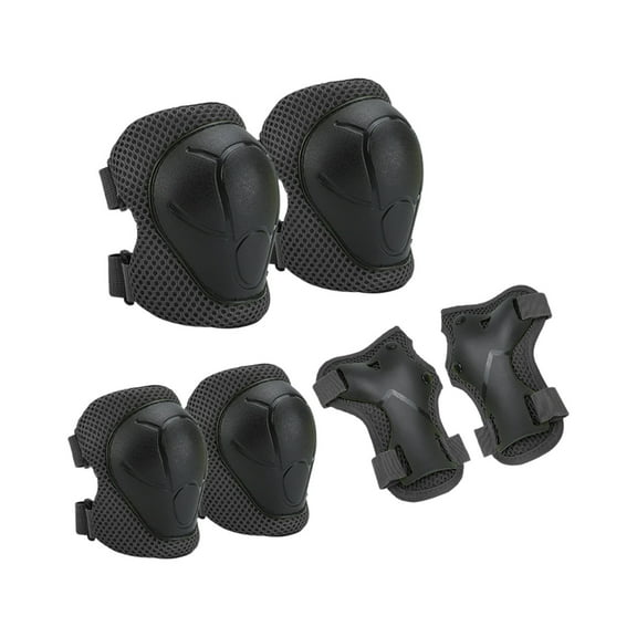 Yonrjhukm Protective Gear Set for Roller Skating, Biking, Skateboarding, and Scooter Riding, Includes Knee Pads, Elbow Pads, and Wrist Guards, Durable and Comfortable Safety Equipment