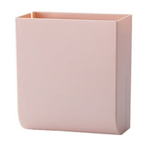 Yonrjhukm Remote Control Storage Box, Wall-Mounted Organizer for TV, Conditioner, Keys, and Stationery, Perfect for Home Use, Space-Saving and Practical Design