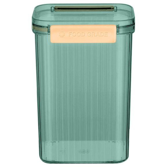 Yonrjhukm Retro Sealed Jar Tea Storage JarStackable Kitchen Canisters Set, Food Storage Jars Containers with Airtight Bamboo Lid for Candy, Cookie, Rice, Sugar, Flour, Pasta, Nuts
