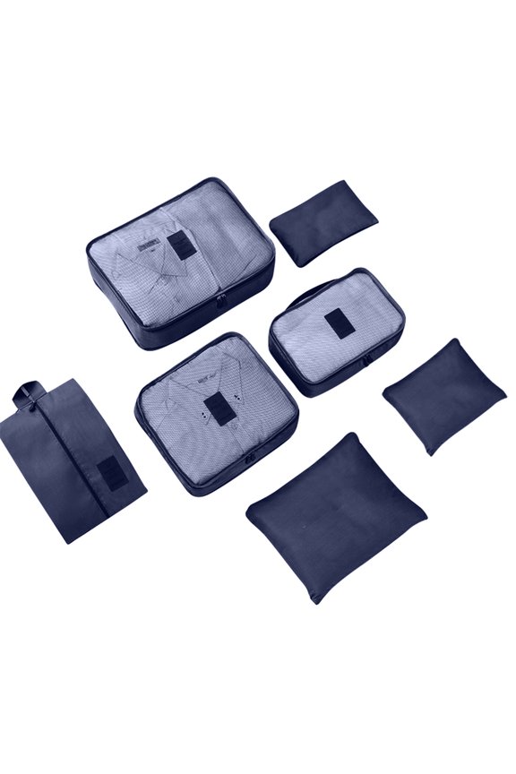 Reusable Storage Bags for Moving, Travel, Camping & Home Organization, Large, Medium, Small Bags & Shoe Bag for Packing and Space Saving