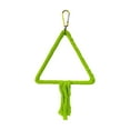 thumbnail image 1 of Yonrjhukm Rope Sway Mimic Perches for Birds, Hangable Gnaw Resistance Toys for Parrots, Budgies, Canaries, and Cockatiels, Sturdy Climbing Swing with Tassels for Play and Coordination Skills, 1 of 6