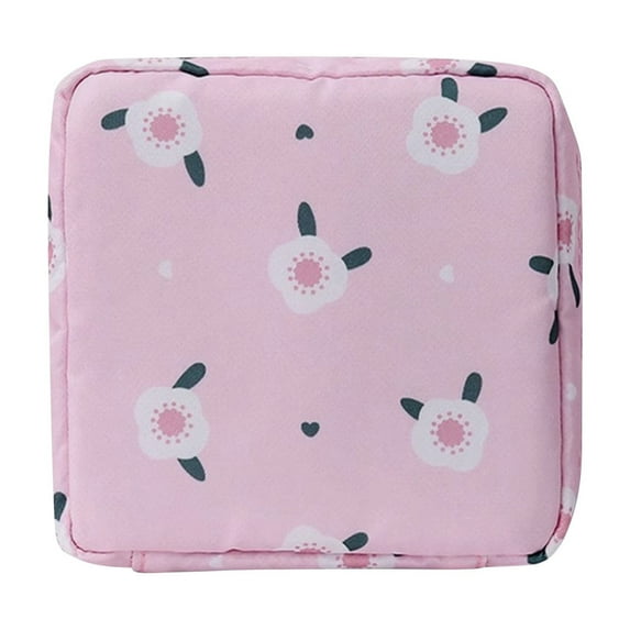 Yonrjhukm Sanitary Napkin Storage Bag with Zipper, First Period Gifts for Girls, Lightweight Privacy Pouch for Women, Ideal for Home, Travel, and Everyday Use