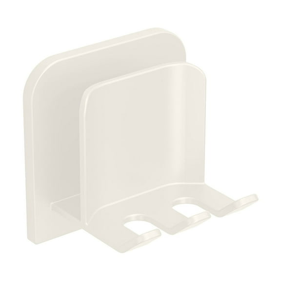 Yonrjhukm Seamless Wall Mounted Toothbrush Holder with Lid, Non-Porous Organizer Rack for Bathroom, Kitchen & Shower, Self-Adhesive Storage Solution, Easy Installation