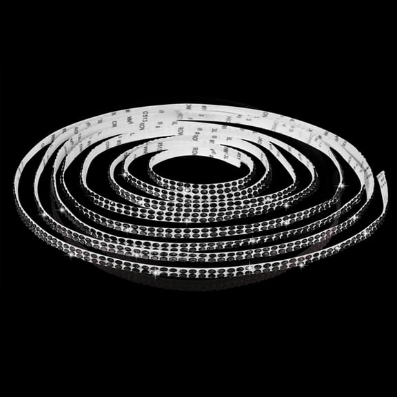 Yonrjhukm Self Adhesive Shiny Crystal Car Decoration Sticker, Durable Rhinestone Car Accessories for Interior & Exterior Enhancement, Personalized Automotive Bling for a Stylish Look