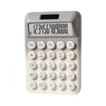 thumbnail image 1 of Yonrjhukm Solar Calculator 12 Bit Mechanical Scientific Calculator with LCD Display, Portable for Home, Office, Dual Power Supply with Battery and Solar Energy, 1 of 3