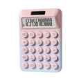 thumbnail image 1 of Yonrjhukm Solar Calculator 12 Bit Mechanical Scientific Calculator with LCD Display, Portable for Home, Office, Dual Power Supply with Battery and Solar Energy, 1 of 5