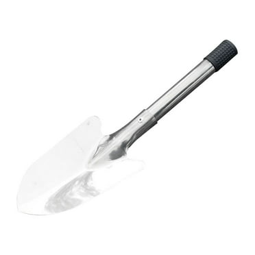 Yonrjhukm Stainless Steel Trowel, Garden Small Flower Hand Shovel, Potting Soils Scoop with Wood Handle, Gardening Bonsai Tools for Transplanting Digging Weeding Planting
