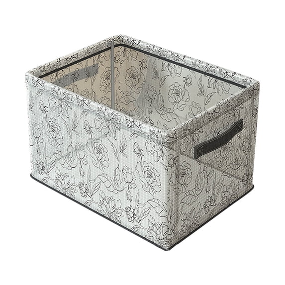 Yonrjhukm Steel Frame Storage Box for Home Kitchen, Desktop Organizer Basket, Foldable Snack and Cosmetics Storage, Durable PVC and Nylon Mesh Design, Ample Capacity