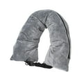 thumbnail image 1 of Yonrjhukm Stuffable Travel Neck Pillow, Adjustable Velvet Travel Pillow for Extra Storage, Multifunctional Sleeping Support for Airplanes, Cars, and Bikes, Ideal for Travelers, 1 of 6