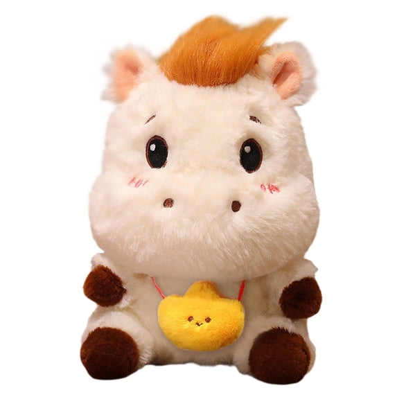 Yonrjhukm Super Cute Baby Horse Plush Toy, Soft Doll for Sleep, Ideal Gift with Auspicious Meaning, Perfect Accompaniment for Kids and Babies, Great for Home Decor