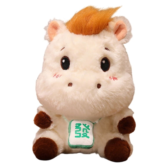 Yonrjhukm Super Cute Baby Horse Plush Toy, Soft Doll for Sleep, Ideal Gift with Auspicious Meaning, Perfect Accompaniment for Kids and Babies, Great for Home Decor