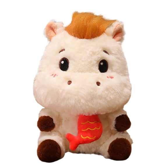 Yonrjhukm Super Cute Baby Horse Plush Toy, Soft Doll for Sleep, Ideal Gift with Auspicious Meaning, Perfect Accompaniment for Kids and Babies, Great for Home Decor