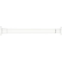 Yonrjhukm Telescopic Curtain Rod Iron Pole, Adjustable No Drilling Shower Curtain Rod for Bathroom and Clothes Drying, Space Optimization Solution