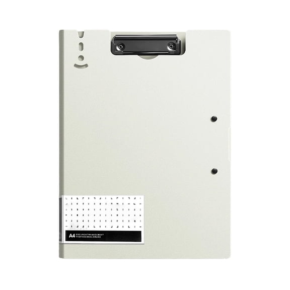 Yonrjhukm Thickened Writing Board Folder, Durable Plastic Office Supplies, Clear Identification for Document Management, Versatile and Convenient for Home and Office Use