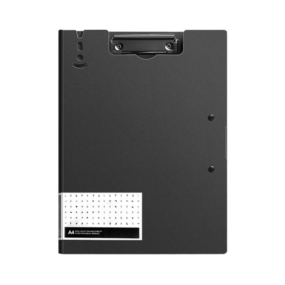 Yonrjhukm Thickened Writing Board Folder for Office Supplies, Durable Plastic Document Organizer with Clear Labels for Easy File Management, Versatile Use in Home and Office