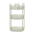 thumbnail image 1 of Yonrjhukm Toiletry Storage Box, Rotatable Makeup Organizer, Desktop Cosmetic Rack for Skin Care, Lipstick and Brush Holder, Multi-layer Dressing Table Storage Solution, 1 of 2