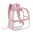 thumbnail image 1 of Yonrjhukm Transparent Backpack for Stadiums, Multi-Purpose Clear Bag for Sports, Outdoor Activities, Festivals, and Travel, Durable PVC Storage Backpack, 1 of 2