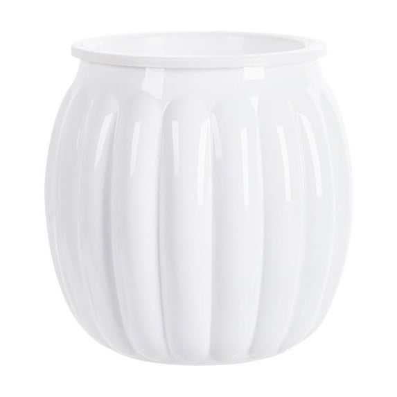 Yonrjhukm Transparent Hydroponic Plant Pot, Small Indoor Plastic Flower Vase for Living Room, Desktop, Home Decor, Self-Watering for Green Plant Lovers, Stylish Decoration for Any Space