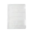 thumbnail image 1 of Yonrjhukm Transparent Storage Box for Documents, Clear Plastic Filing Case for Organizing Important Papers, Certificates, and Materials, Stackable ID Storage Solution, 1 of 1