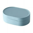 thumbnail image 1 of Yonrjhukm Travel Soap Box with Lid, Mini Portable, Leak-Proof Silicone Storage for Soap, Jewelry, Earphones, and Medication, Easy to Clean, Versatile Storage Solution, 1 of 1