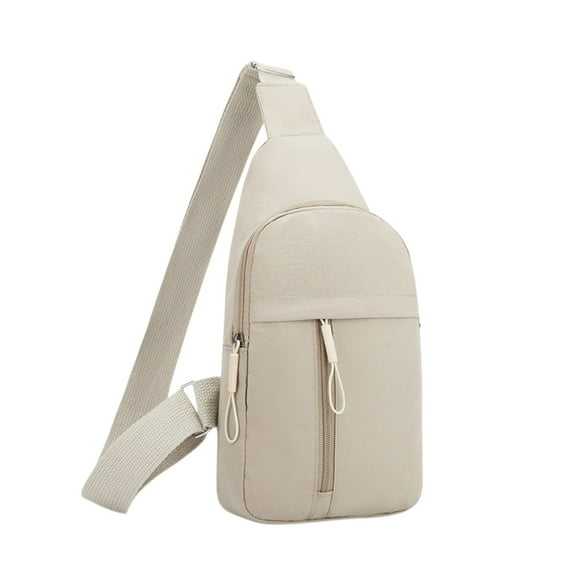 Yonrjhukm Trendy Crossbody Chest Bag for Men and Women, Versatile Sling Backpack, Stylish Shoulder Bag, Lightweight Nylon for Sports, Travel, and Everyday Use