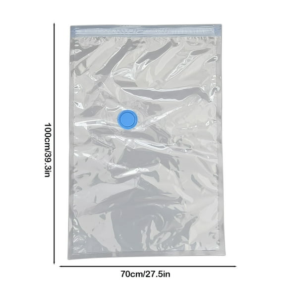 Yonrjhukm Vacuum Storage Bags for Clothes and Bedding, Space-Saving, Insect-Proof, Efficient Sealing System, Transparent Window, Multiple Size Options for Long-Term Storage