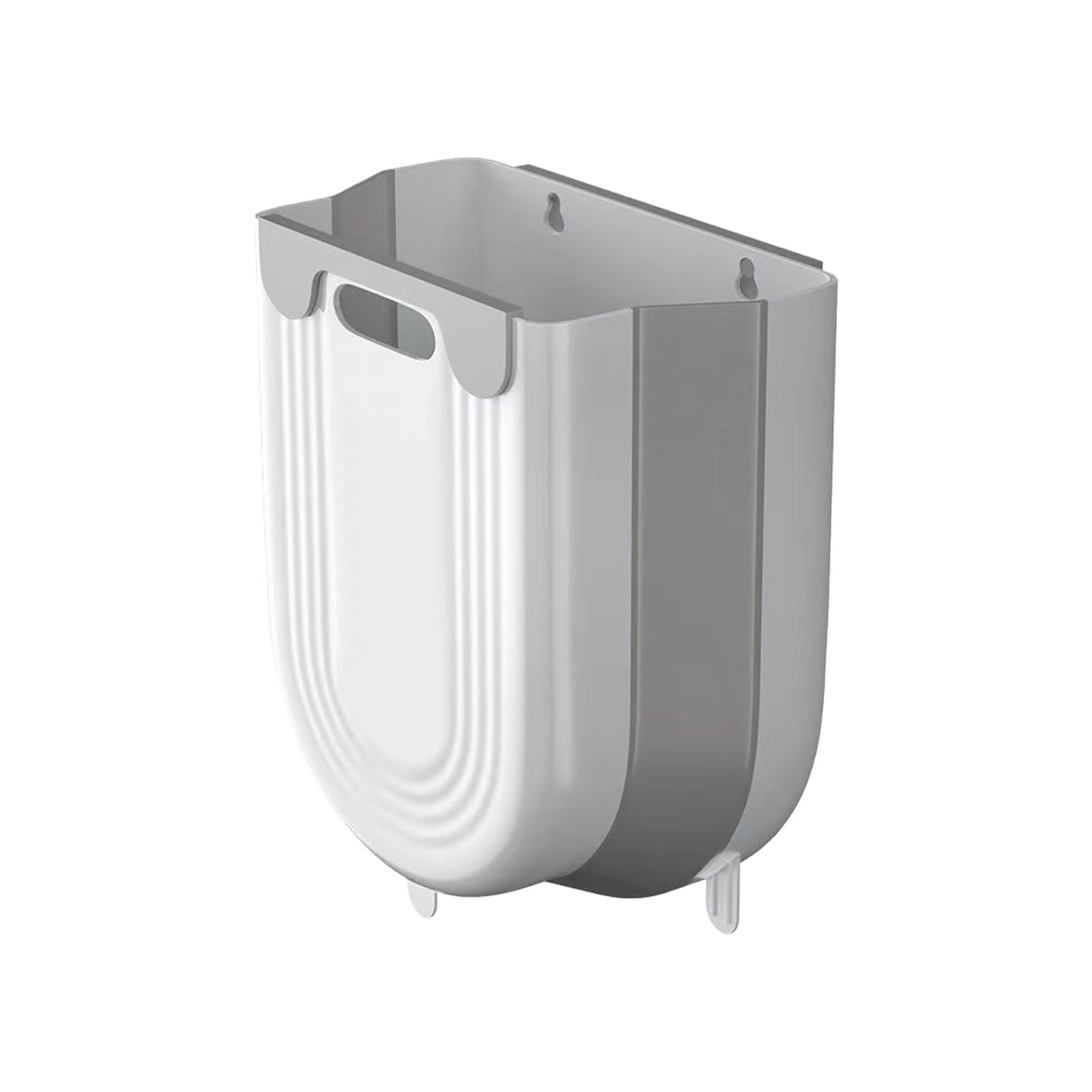 Photo inspiration: Fresh Look at Yonrjhukm Wall Mounted Foldable Trash Can Telescopic Kitchen Storage