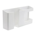 thumbnail image 1 of Yonrjhukm Wall Mounted Remote Control Storage Box, Multifunctional Charging Stand for Mobile Phones, Space Saving Organizer for Living Room and Bathroom, 1 of 6