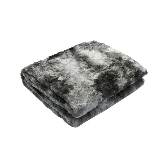 Yonrjhukm Warm Faux Weighted Blanket, Soft Coral Fleece, Double-Sided Thick Throw Blanket, Electrostatic-Free, Easy to Clean, Machine Washable for Sofa, Bed, Couch