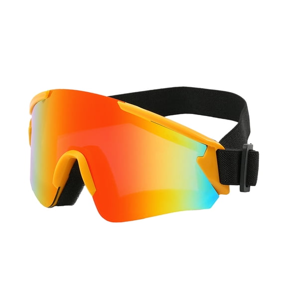 Yonrjhukm Windproof Ski Goggles, Anti-UV Sun Protection Goggles for Adults, High Definition Lens, Anti-Fog Technology, Comfortable Fit, Durable Design for Winter Sports