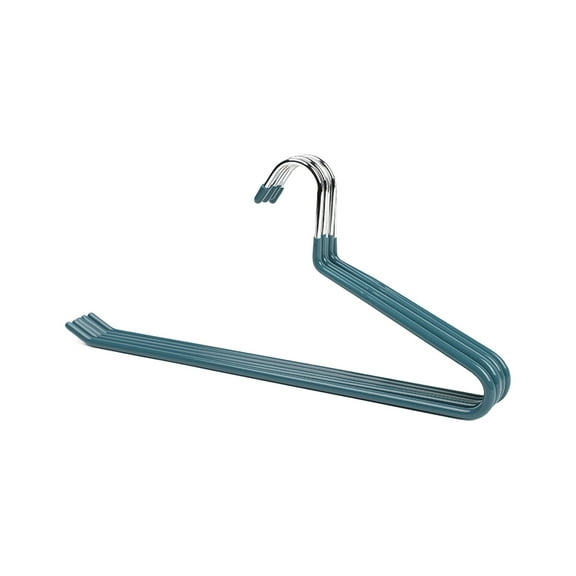 Yonrjhukm Z Shaped Non Slip Pants Hanger, Heavy Duty Iron Clothes Rack for Closet, Space Saving Storage Organizer, Durable and Strong Load Bearing Design