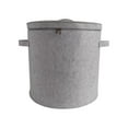 thumbnail image 1 of Yonrjhukm Zippered Storage Bucket, Large Capacity Toy Storage Basket & Laundry Basket, Foldable, Durable, Multi-Scene Use, Ideal for Clothes, Toys, and Miscellaneous Items, 1 of 5
