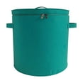 thumbnail image 1 of Yonrjhukm Zippered Storage Bucket, Large Capacity Toy Storage Basket & Laundry Basket, Foldable, Durable, Multi-Scene Use, Ideal for Clothes, Toys, and Miscellaneous Items, 1 of 5