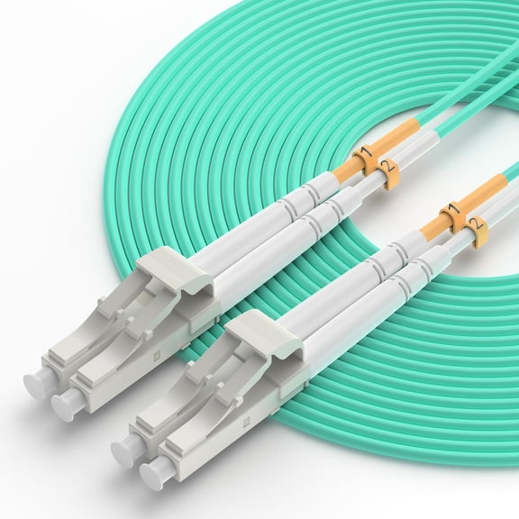 Yonwide Om3 Lc to Lc Fiber Patch Cable - 75m (246 ft), Multimode, 10Gb, LSZH, MM Fiber