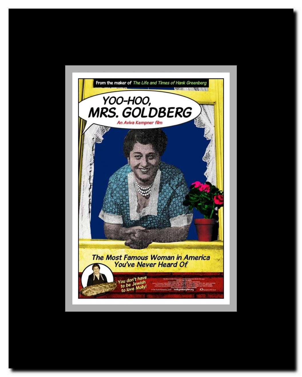Yoo-Hoo Mrs. Goldberg Framed Movie Poster