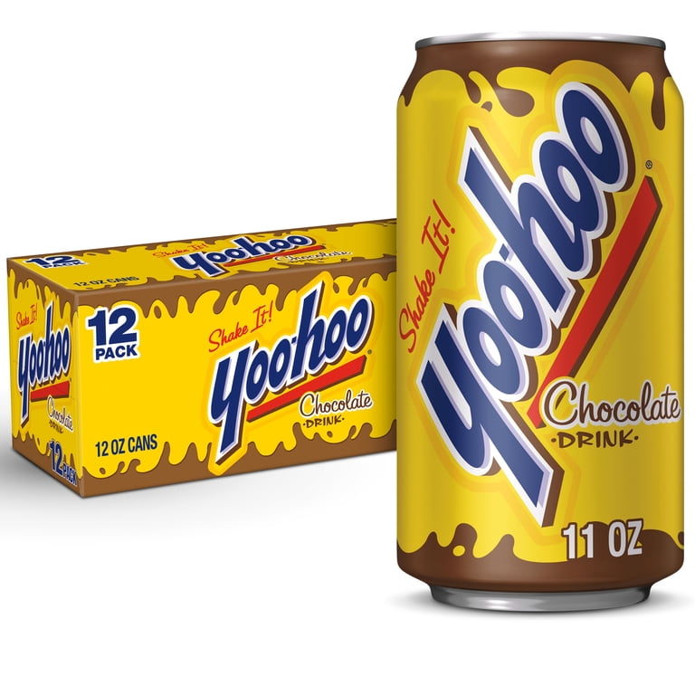 Yoo-hoo Chocolate Drink, 11 Fluid Ounce, 12 Pack Cans - Walmart.com