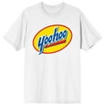 thumbnail image 1 of Yoo-hoo Chocolate Milk Drink Logo Men's White T-shirt-Large, 1 of 3