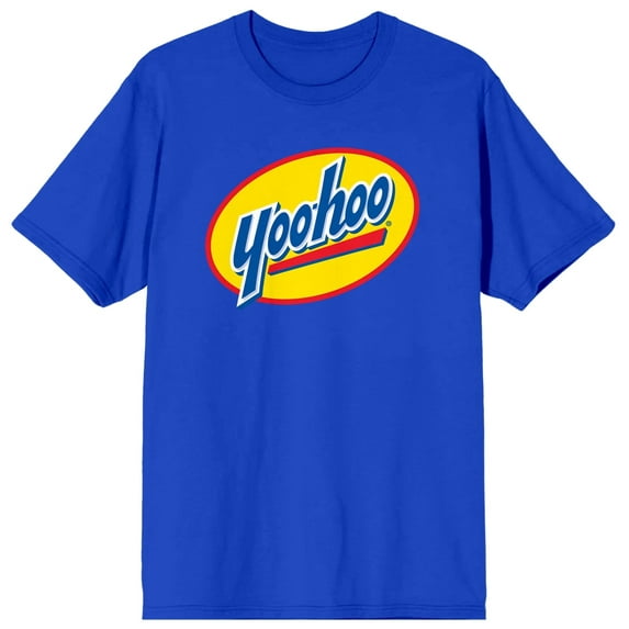 Yoo-hoo Oval Logo Women's Royal Blue T-shirt
-3XL