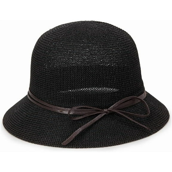 YooGuoGuo 1920s Vintage Women Crochet Bucket Hat Breathable Summer Beach Sun Cap Outdoor Travel Hat